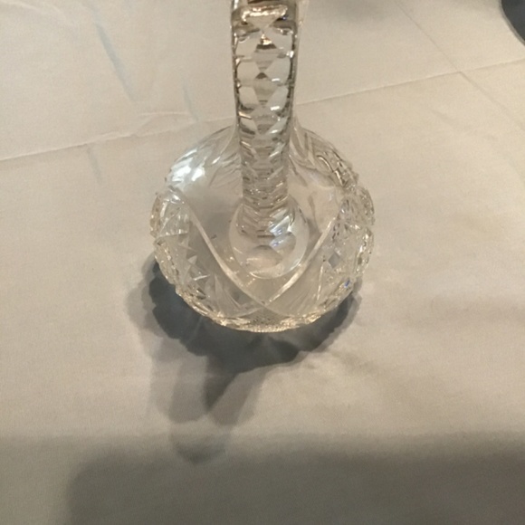 Antique American Brilliant Period ABP Hand Cut Crystal Cruet Decanter - Picture 3 of 12